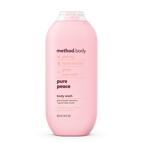Method close texture lather demonstrating gentle cleansing and hydration