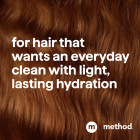 Method Daily Zen back label with ingredients and usage, clear product information benefit