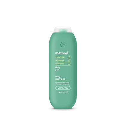 Method Daily Zen front packaging showing bottle and label, highlighting gentle cleansing