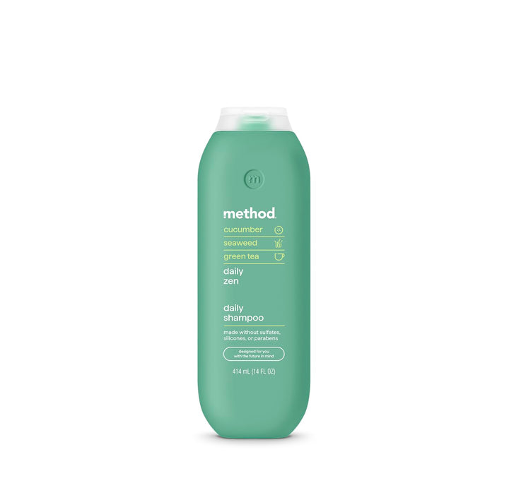 Method Daily Zen front packaging showing bottle and label, highlighting gentle cleansing