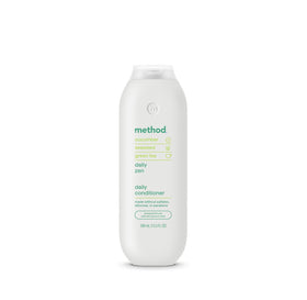 Method Daily Zen front packaging showing bottle and label, clean design benefit