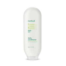 Method shampoo texture poured from bottle showing light lathering action
