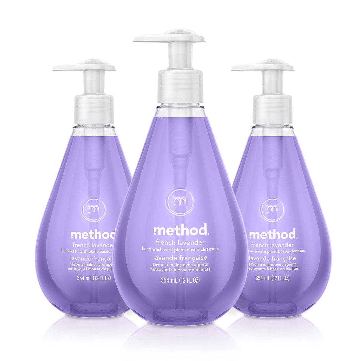 Method French Lavender front pack showing label and scent benefits
