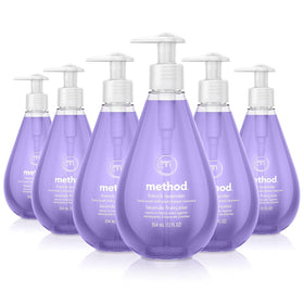 Method French Lavender front packaging showing bottle and label, promotes calming scent