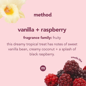 Method gel texture lather on hand showing gentle foam and moisturizing benefit