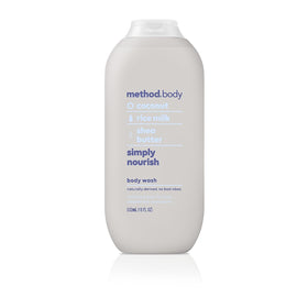 Method ingredients label highlighting murumuru and jojoba oils benefits