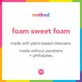 Method lemon mint bottle recycled label visible, emphasizing 100% PCR bottle benefit