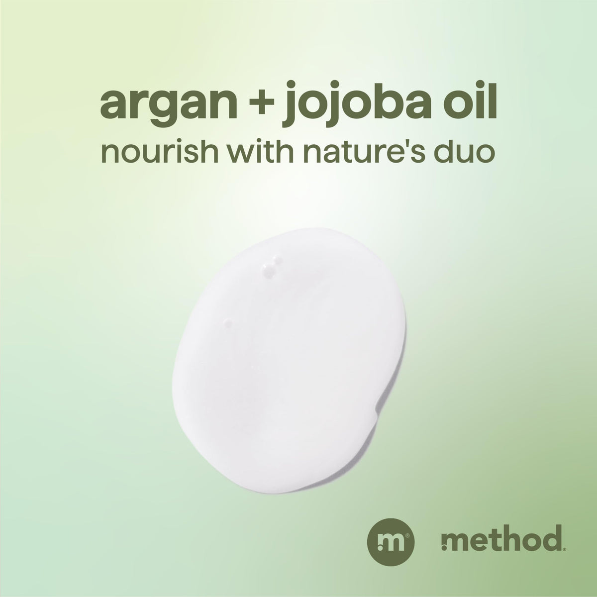Method Men argan and jojoba oils ingredient close-up for added softness
