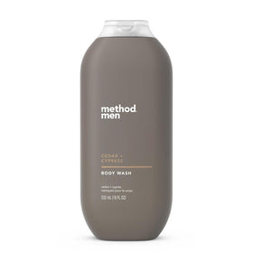 Method front label showing cedar and cypress scent and benefits