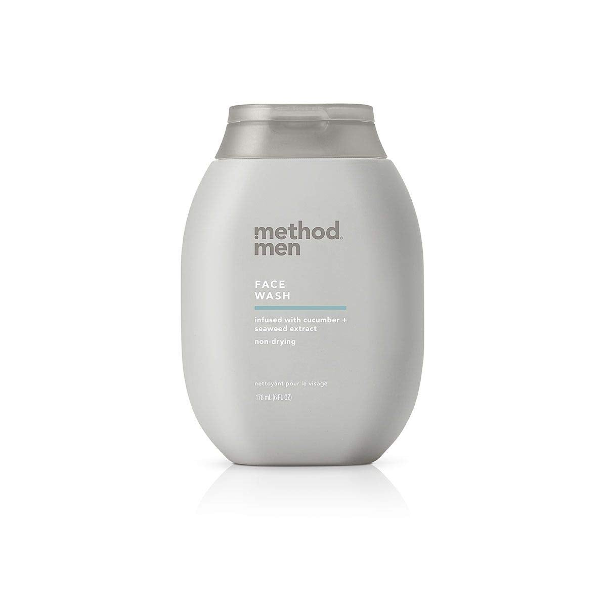 Method men face wash front packaging showing bottle and branding for easy identification