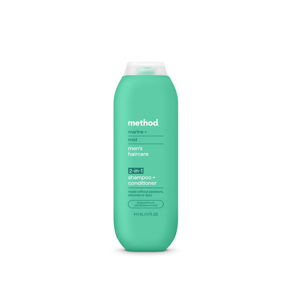 Method front label showing Marine + Mist scent and benefits