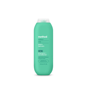 Method front label showing Marine + Mist scent and benefits