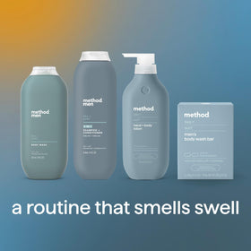 Method lifestyle bathroom setting conveying fresh scent and routine refresh