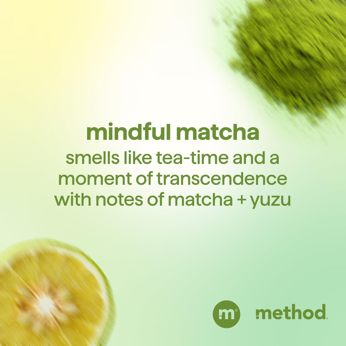 Method shampoo lathering in shower, demonstrates gentle cleansing and buildup removal