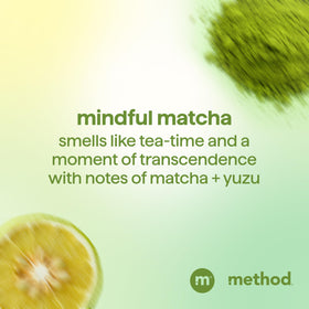 Method shampoo lathering in shower, demonstrates gentle cleansing and buildup removal