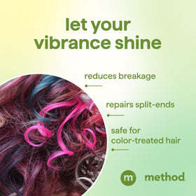 Method mindful matcha on shower shelf creating a calm, spa-like routine benefit