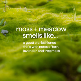 Method moss + meadow pump closeup illustrating easy dispensing and recycled bottle