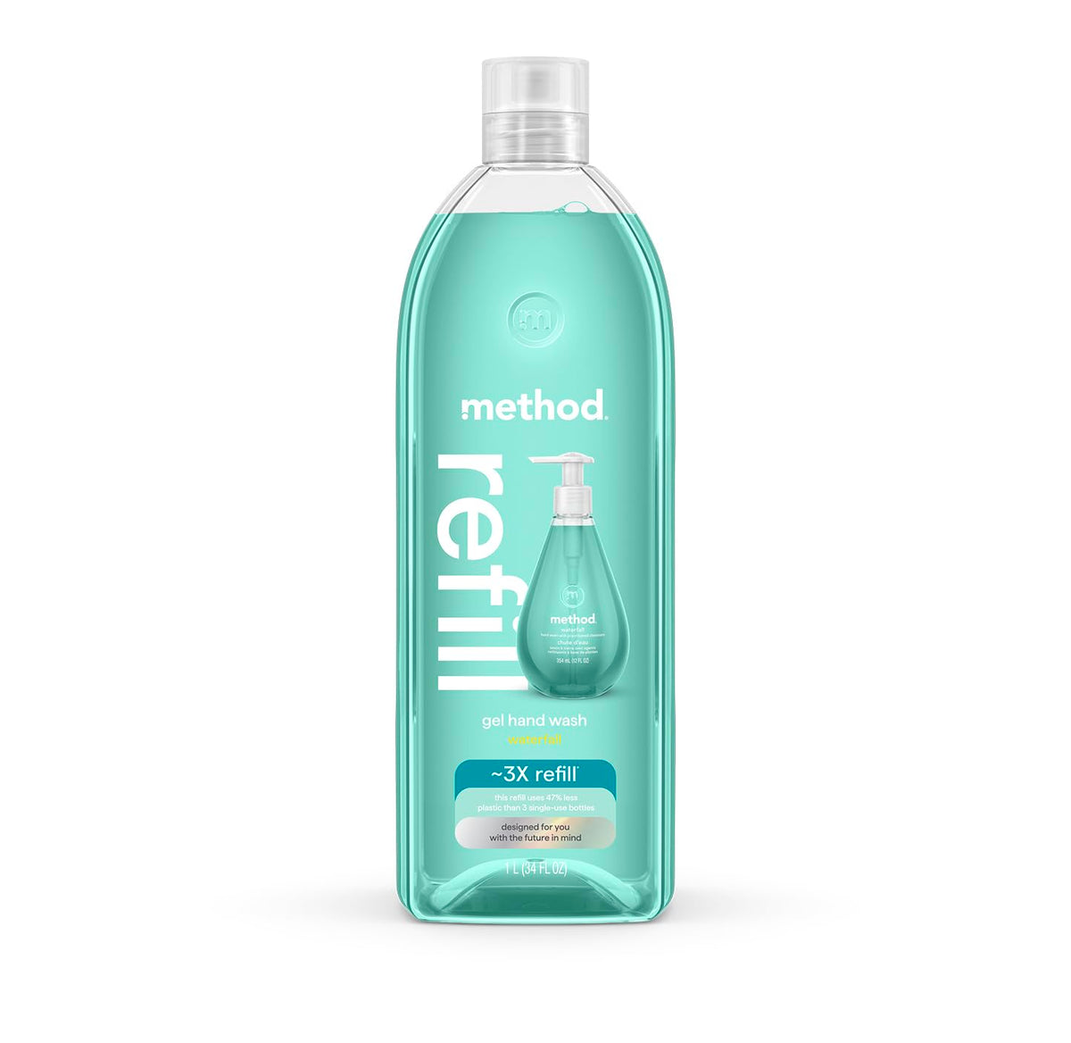 Method Pink Grapefruit label close-up highlighting fragrance and ingredients