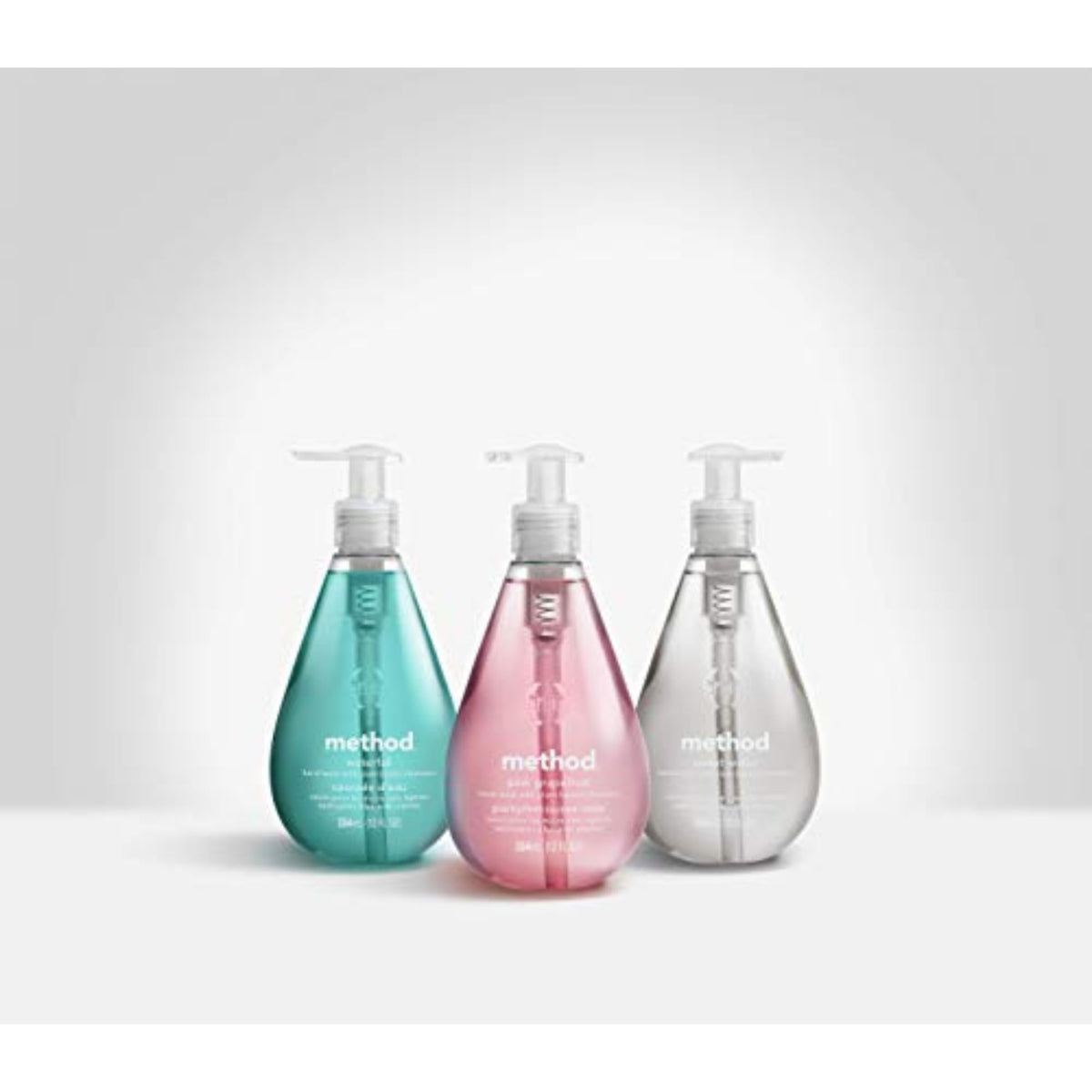 Method Pink Grapefruit on a sink in a bright kitchen scene illustrating everyday freshness and scent