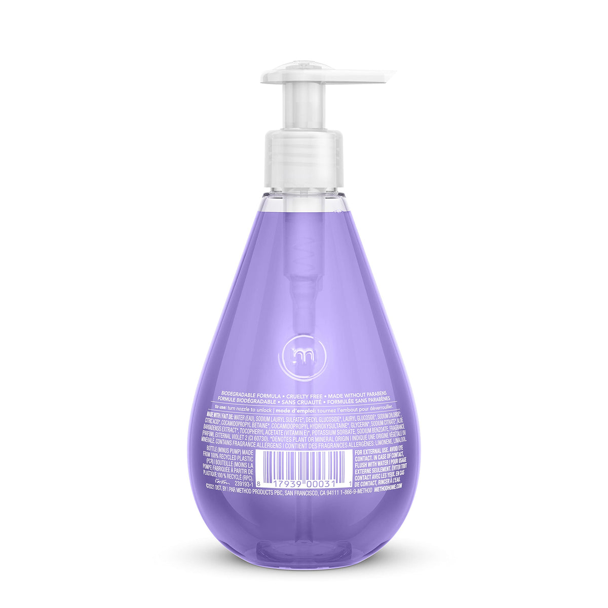 Method pump close-up demonstrating easy dispensing and precise control