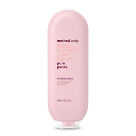 Method Pure Peace front bottle view showing label and design for easy identification and daily use