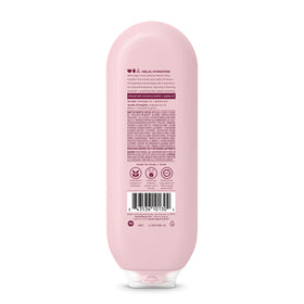 Method Pure Peace lotion texture dispensed on hand illustrating lightweight, fast-absorbing hydration