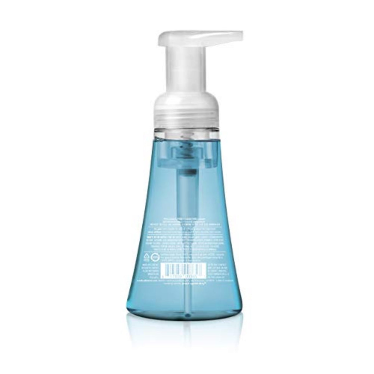 Method pump close-up highlighting easy foam dispensing and convenience