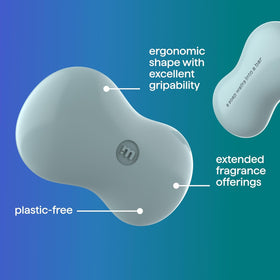Method Sea + Surf creating creamy lather in hand for gentle cleansing