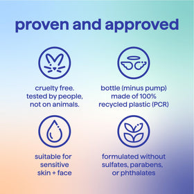 Method Skin Spritz being spritzed on face after workout for immediate refresh