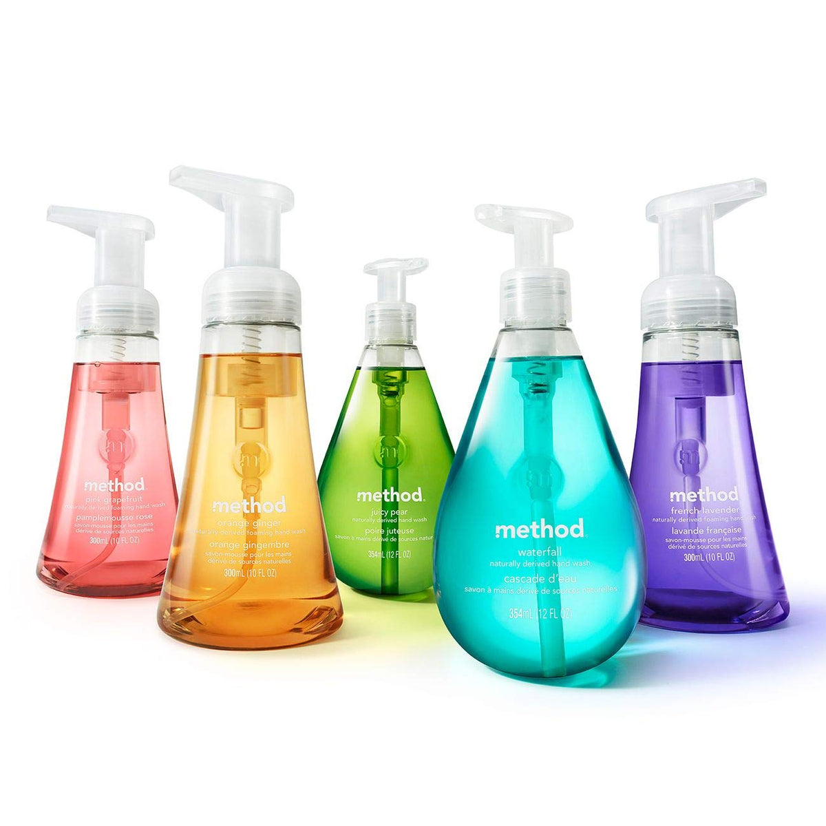 Method refill pouch beside kitchen sink demonstrating everyday convenience