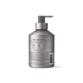 Method pump and label close-up highlighting branding and easy-dispense functionality