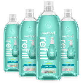 Method 34 oz refill front packaging showing size and eco design benefits