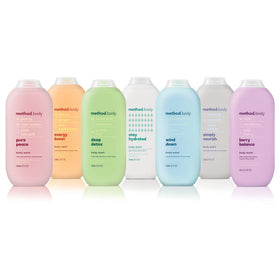 Method Wind Down in bathroom lifestyle by tub illustrating calming bedtime routine benefit