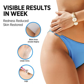 Metyou in bathroom routine setting illustrating effortless daily post-shave care