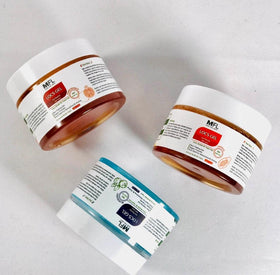 MFL MADE FOR LOCS closeup label with ingredients highlighting natural oil benefits