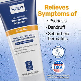 MG217 shampoo with conditioner showing combined conditioning and cleansing benefit
