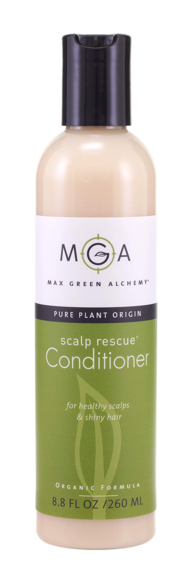 Max Green Alchemy front packaging showing bottle and label benefit