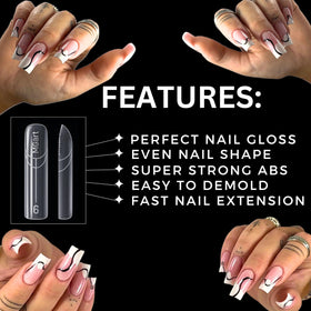 MGART in use application with polygel placed in form for speed and precision