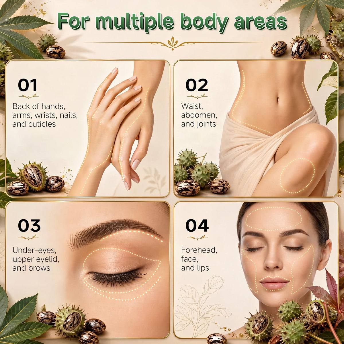 MGVAASURC brows and lashes detail application showing precise conditioning for hair areas