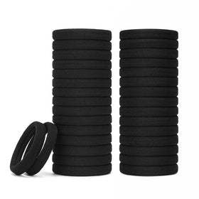 Mia Klein front packaging showing 100 black hair ties and value