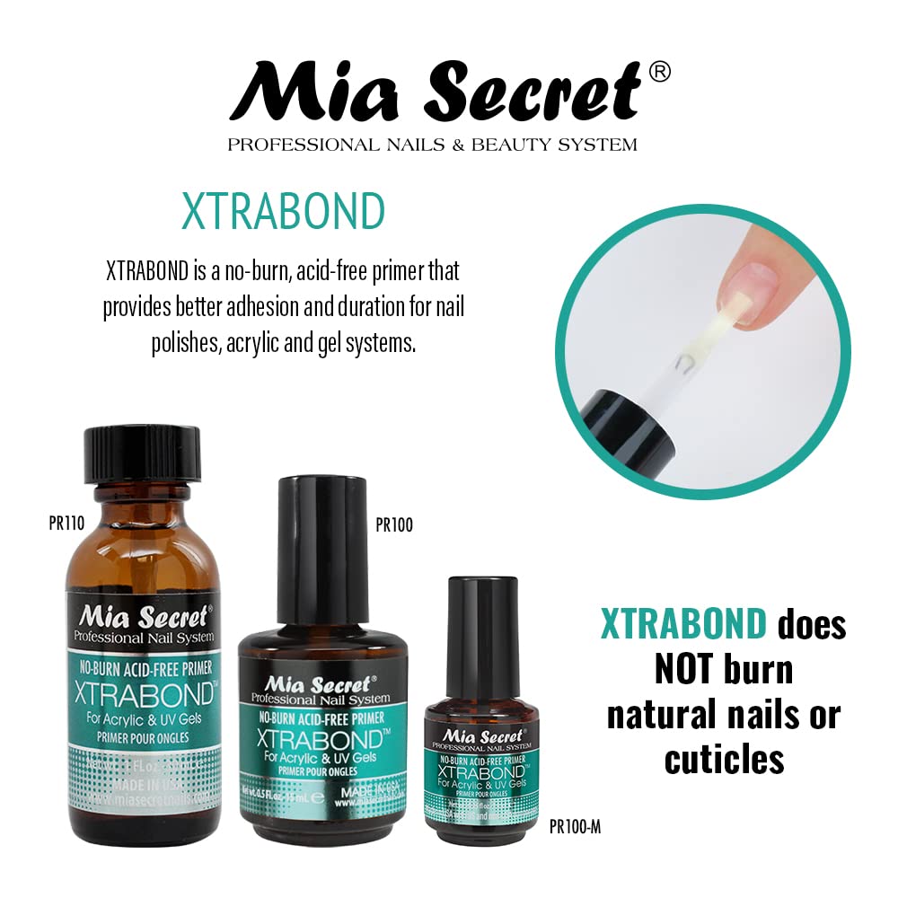 Mia Secret close-up brush and bottle detail for precise, controlled application