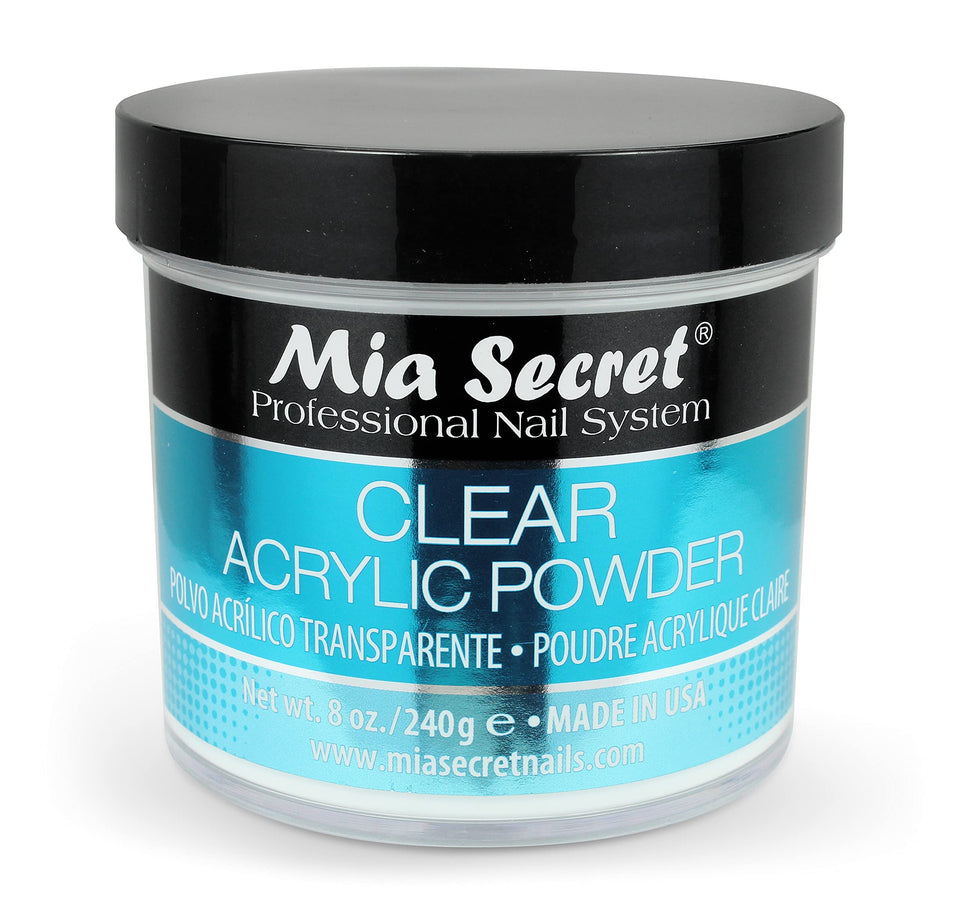 Mia Secret front jar view showing packaging and product clarity benefit