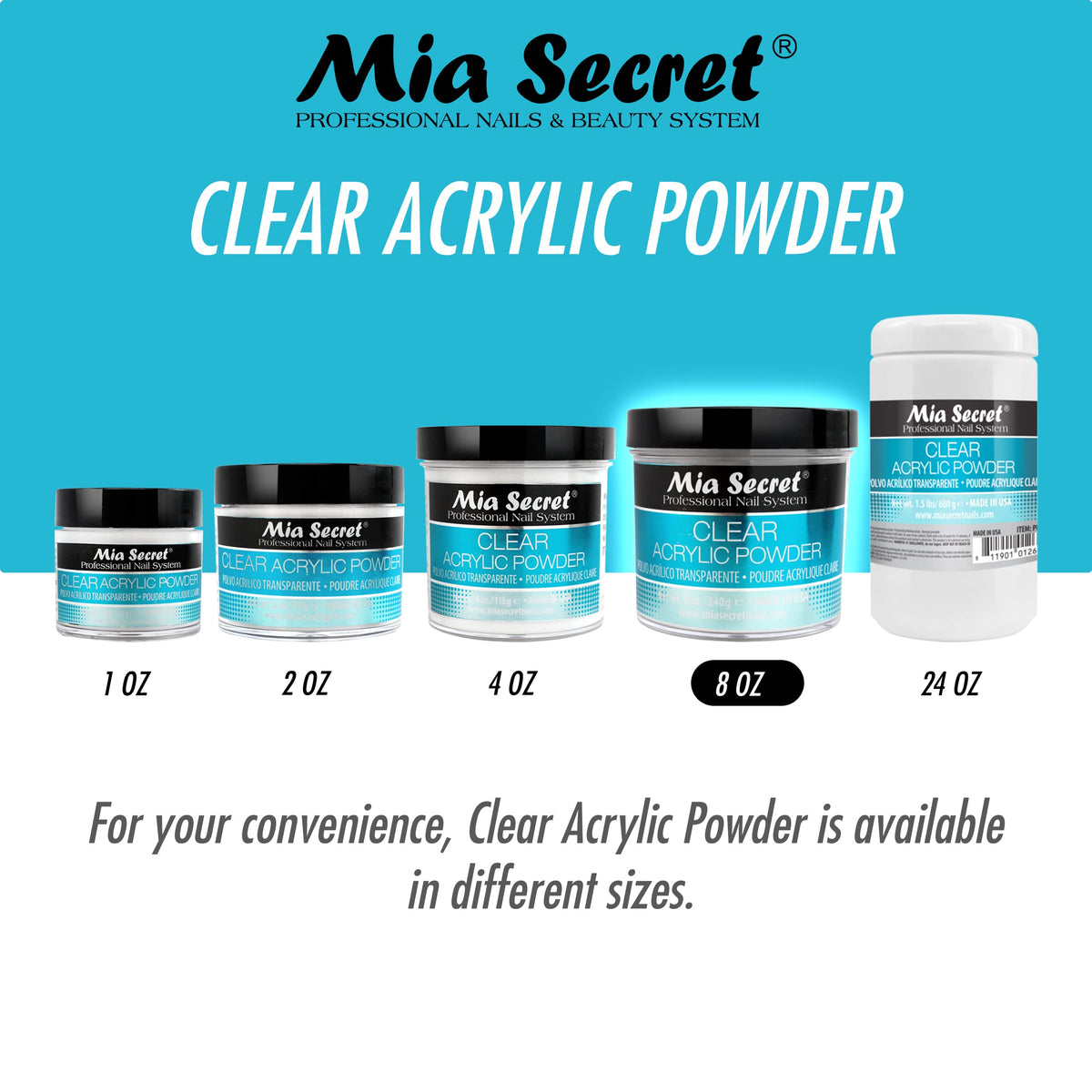 Mia Secret jar on salon workstation showing professional-ready product benefit