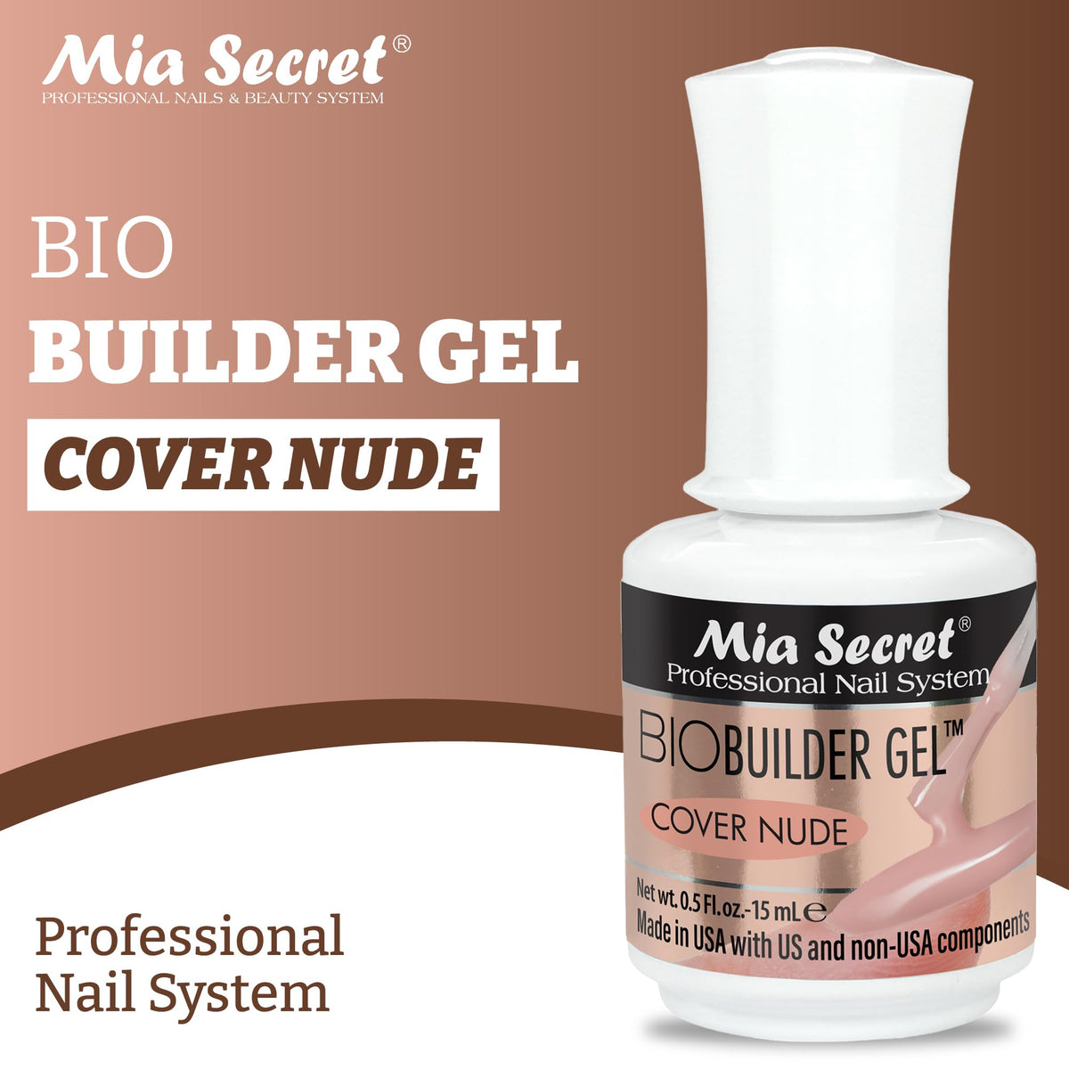 Mia Secret close-up of gel texture highlighting smooth self-leveling