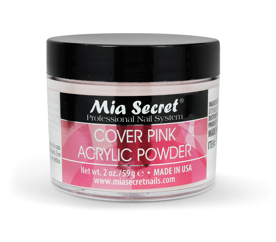 Mia Secret front packaging showing 2 ounce jar and clear label for quick identification