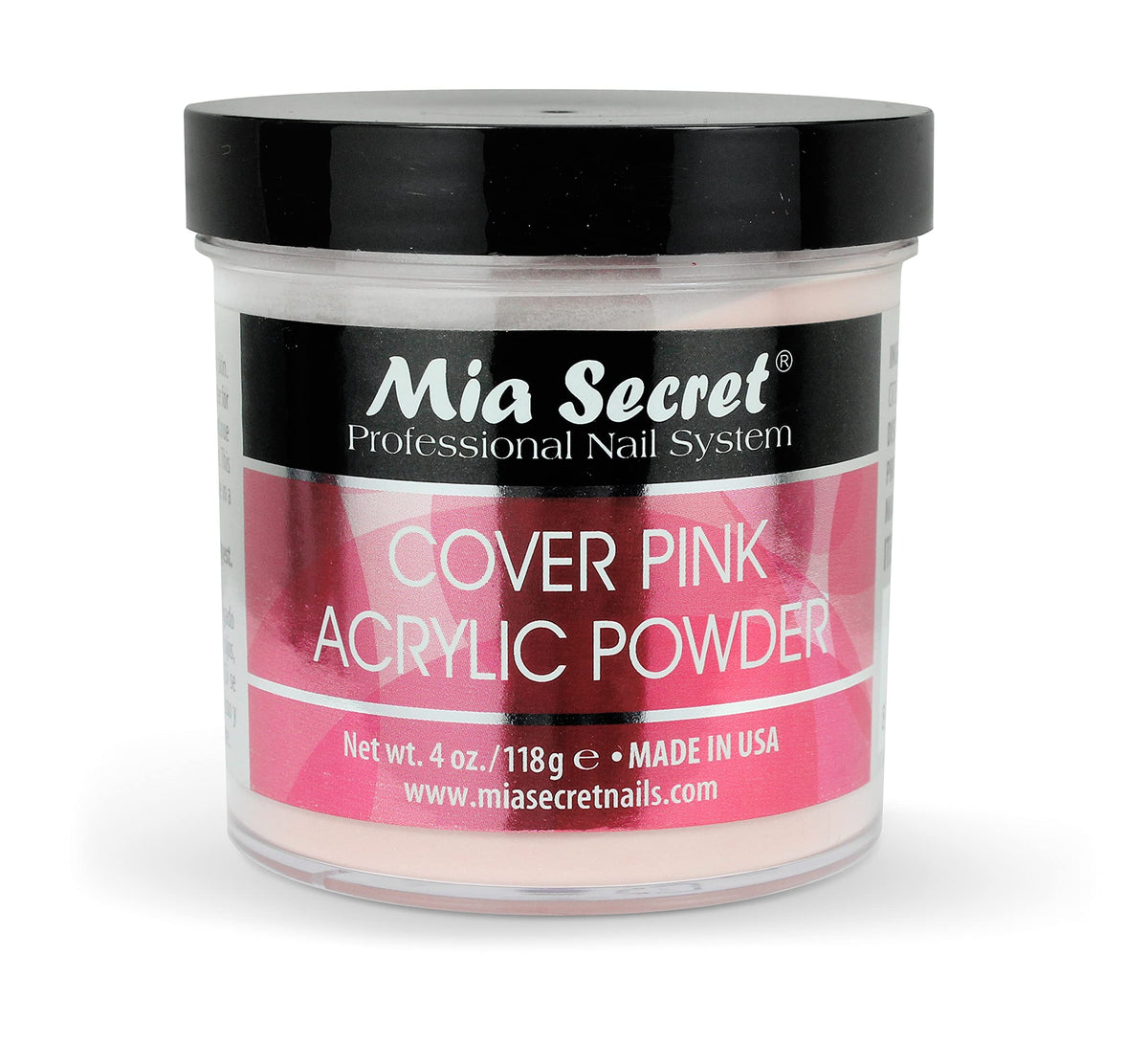 Mia Secret front packaging showing jar and brand for professional reliability