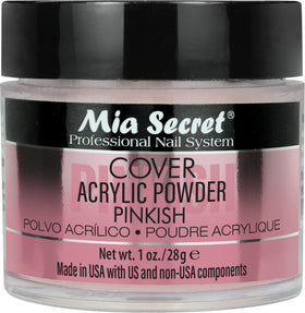 Mia Secret jar front view showing label and 1oz size for clear identification