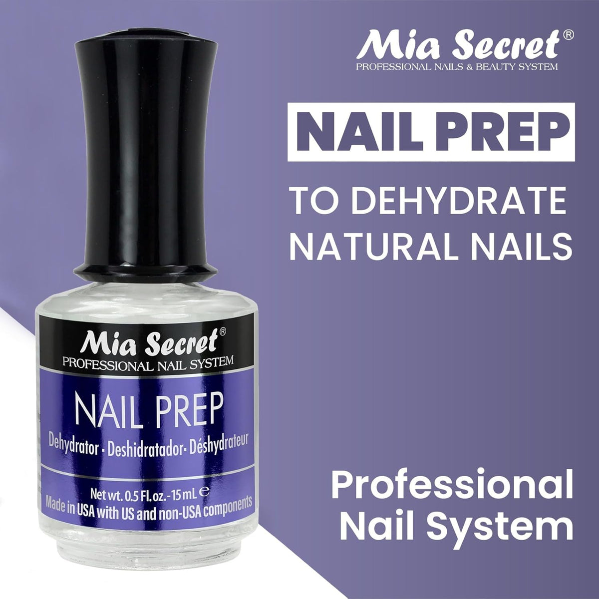 Mia Secret dehydrator brush detail demonstrating precise oil removal