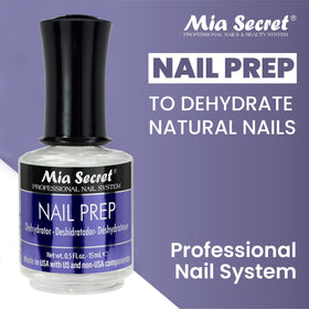 Mia Secret nail dehydrator bottle close-up highlighting fast-drying action