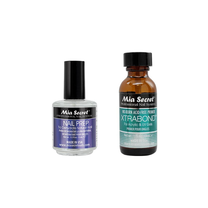 Mia Secret front packaging showing primer set for stronger adhesion